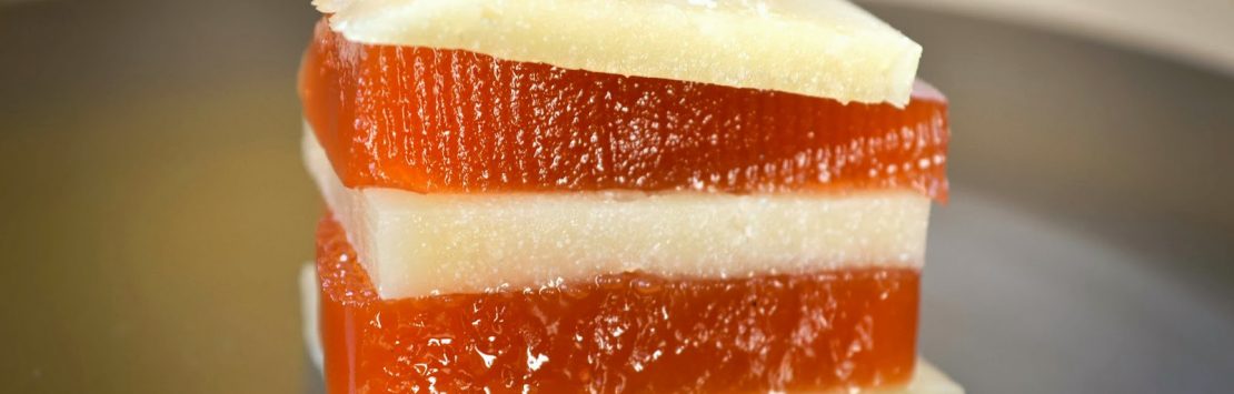 Manchego cheese with quince paste