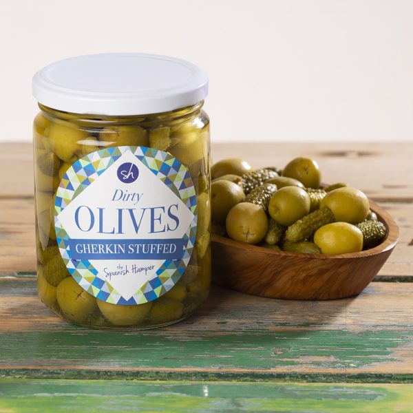 Dirty Olives. Gherkin stuffed 665g