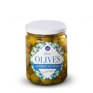 Dirty Olives. Gherkin stuffed 665g