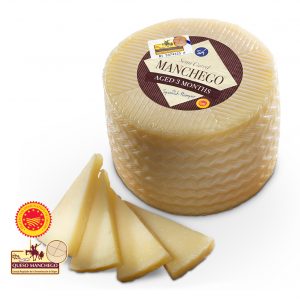 Manchego Semi-cured. Aged 3 months. 1k
