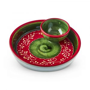 Olives Dish with Mini Bowl 7